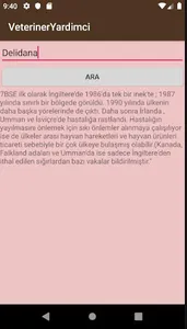 Veteriner Yardımcı Sözlük screenshot 1