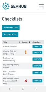 SEAHUB screenshot 2