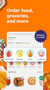 Seamless: Local Food Delivery screenshot 1