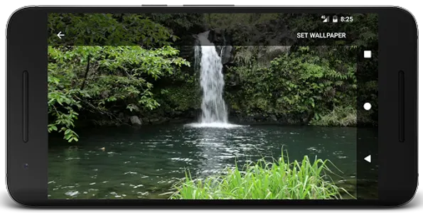 Real Waterfall Live Wallpaper screenshot 1