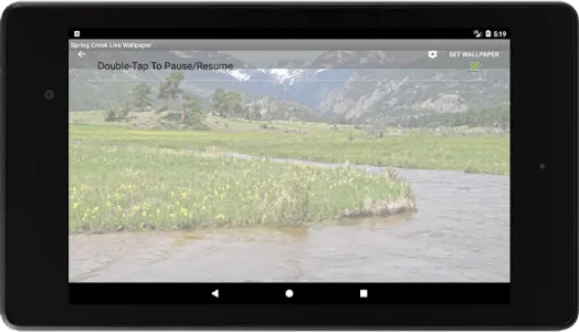 Spring Creek Live Wallpaper screenshot 6