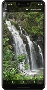 Tropical Waterfall Live Wallpa screenshot 0