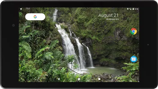 Tropical Waterfall Live Wallpa screenshot 5