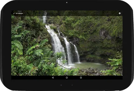 Tropical Waterfall Live Wallpa screenshot 7