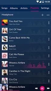 Music player screenshot 20