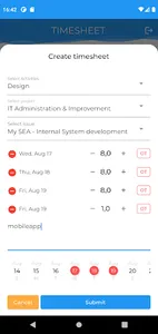 mySEA screenshot 2
