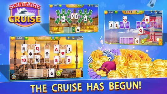 Solitaire Cruise TriPeaks Trip screenshot 4