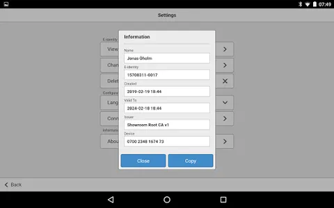 Net iD Access screenshot 10