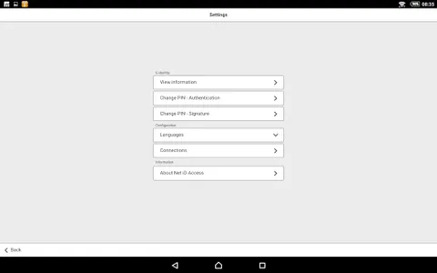 Net iD Access screenshot 17