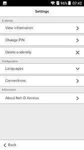 Net iD Access screenshot 3