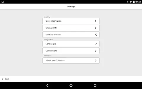 Net iD Access screenshot 9