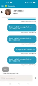 2ndNumber.tel screenshot 1