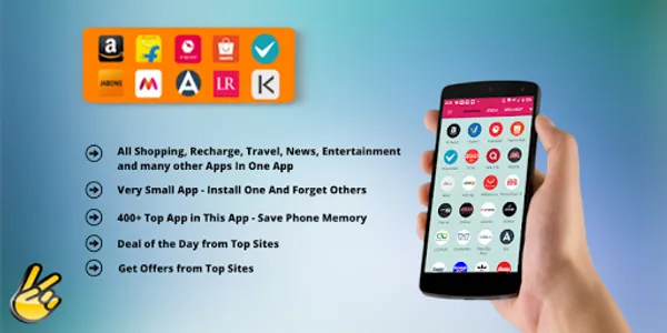 All in One App - Shopping, Soc screenshot 0