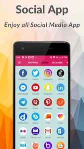 All in One App - Shopping, Soc screenshot 2