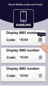 All Mobiles Secret Codes screenshot 4