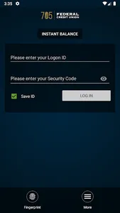 705 FEDERAL CREDIT UNION screenshot 1