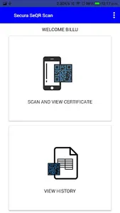 SECURA SeQR Scan screenshot 2
