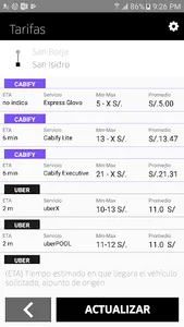 Taxi Fares screenshot 0