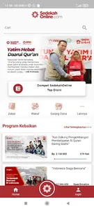 Sedekah Online screenshot 0