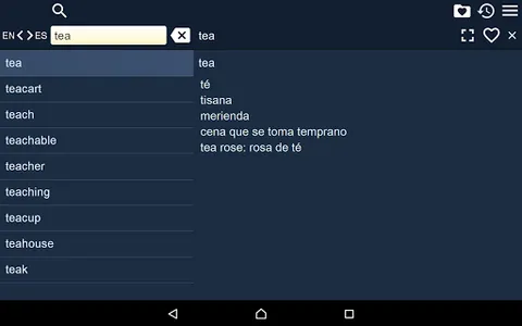 Spanish English Dictionary screenshot 10