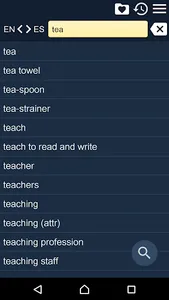 English Spanish Dictionary II+ screenshot 0