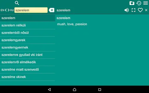 English Hungarian Dictionary screenshot 8