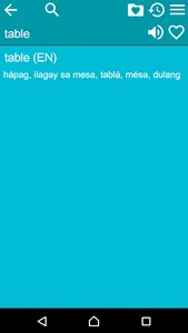 English Tagalog Dictionary screenshot 2