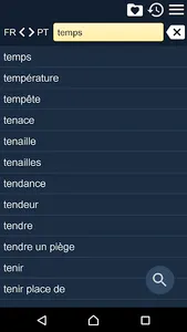 French Braz.Portuguese Dict screenshot 0