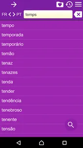 French Braz.Portuguese Dict screenshot 3