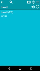 French Portuguese Dictionary screenshot 2