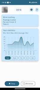 Blinkz: A Simple Blink Tracker screenshot 0