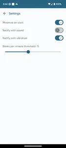 Blinkz: A Simple Blink Tracker screenshot 4