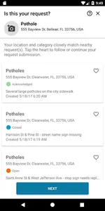 Belleair SeeClickFix screenshot 3