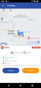 SEGURIPER GPS screenshot 1