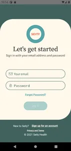 Seity Health App screenshot 0