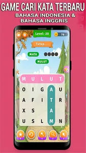 Game Cari Kata Indonesia screenshot 2