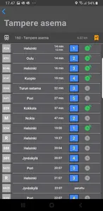 NysseNyt - Live bus & rail screenshot 3