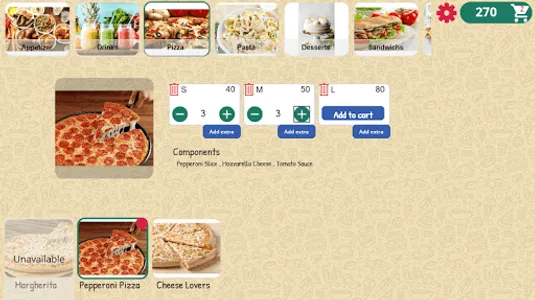 Select Food screenshot 1
