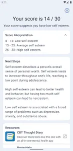 Confidence / Self-Esteem Test screenshot 2