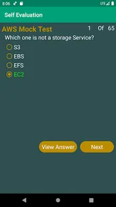 Self Eval screenshot 3