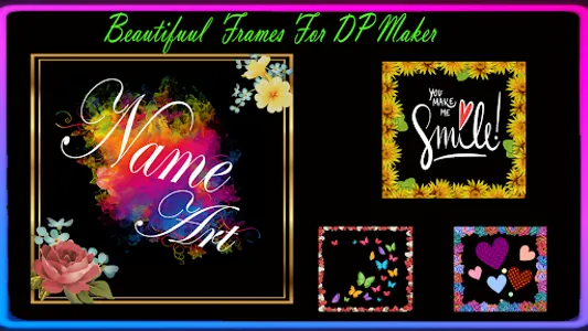 Smoke Name Art - 3D  DP Maker screenshot 3