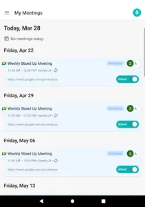 Sembly: AI Meeting Notes screenshot 4