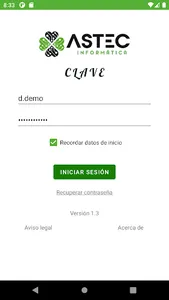 Clave Astec screenshot 9