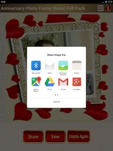 Make Wedding Anniversary Photo screenshot 15