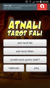 Atnalı ücretsiz Tarot Falı pro screenshot 0
