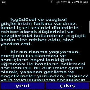 Atnalı ücretsiz Tarot Falı pro screenshot 7