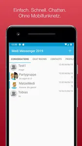 MediMeisterschaften Messenger  screenshot 0