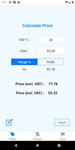 thinkMargin screenshot 0