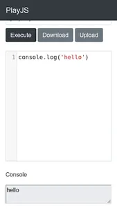 Playground JavaScript screenshot 0