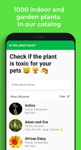 Is plant toxic? screenshot 0